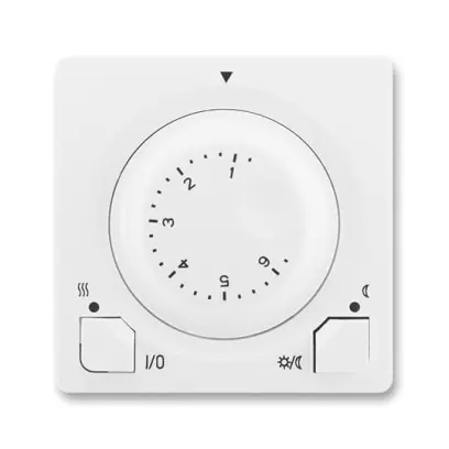 termostat univerzální otočný SWING 3292G-A10101 B1 bílá